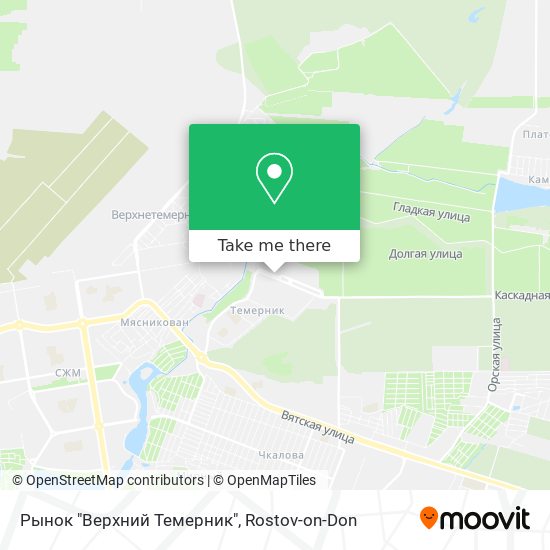 Рынок "Верхний Темерник" map