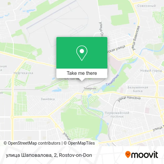 улица Шаповалова, 2 map