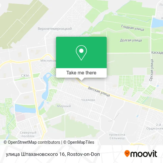 улица Штахановского 16 map