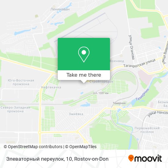Элеваторный переулок, 10 map