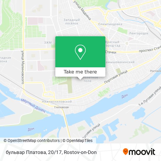 бульвар Платова, 20/17 map
