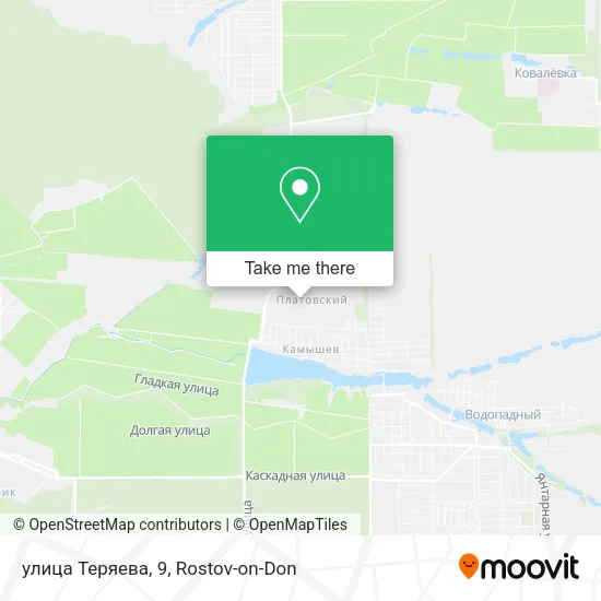улица Теряева, 9 map