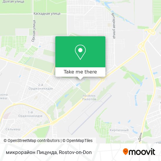 микрорайон Пицунда map