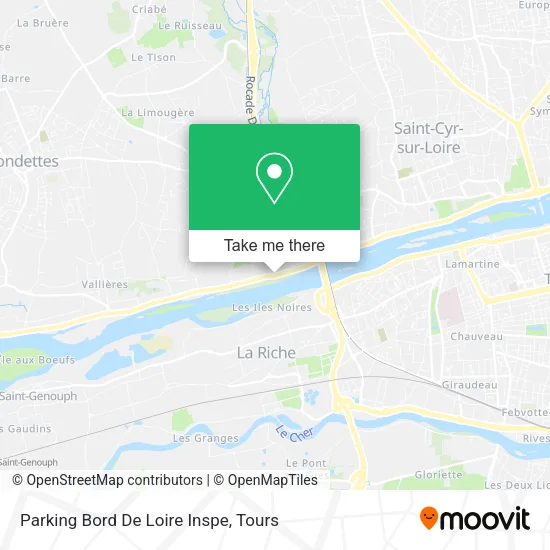 Parking Bord De Loire Inspe map