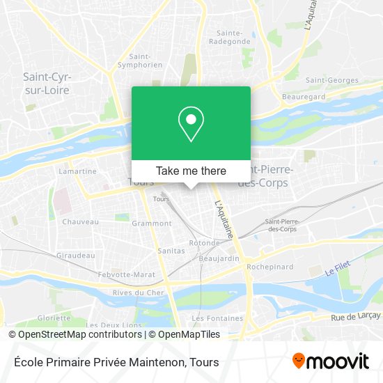 École Primaire Privée Maintenon map