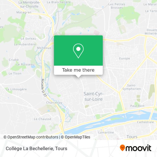 Collège La Bechellerie map
