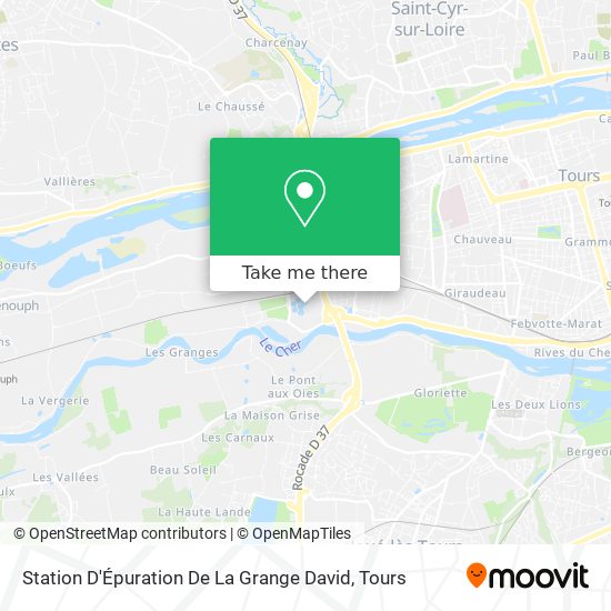 Station D'Épuration De La Grange David map