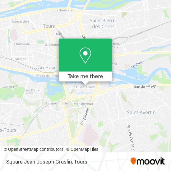 Square Jean-Joseph Graslin map