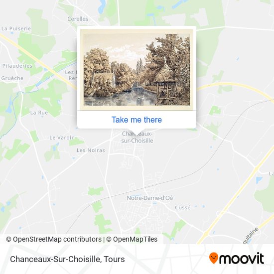 Chanceaux-Sur-Choisille map