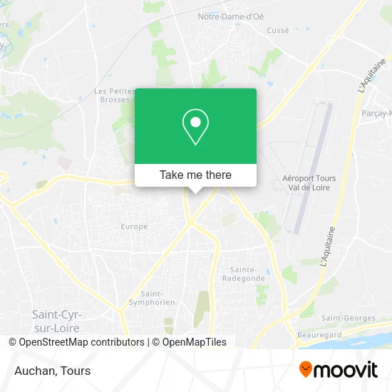 Auchan map