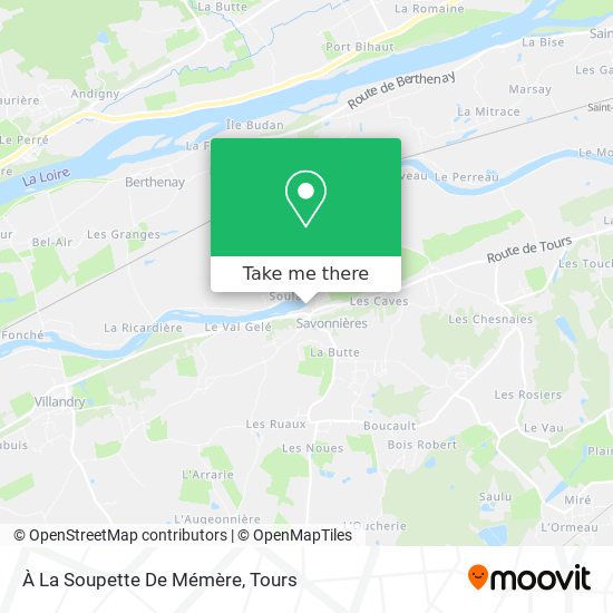 À La Soupette De Mémère map