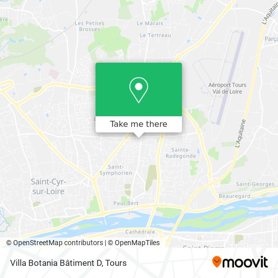 Villa Botania Bâtiment D map