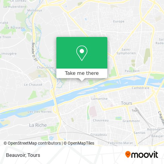 Beauvoir map