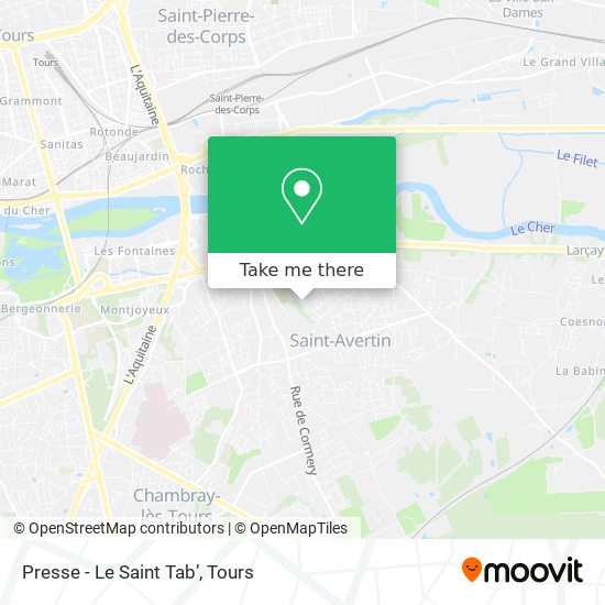 Presse - Le Saint Tab’ map