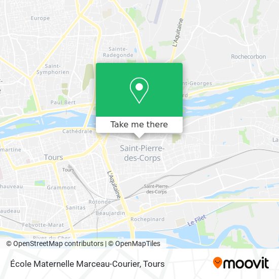 École Maternelle Marceau-Courier map