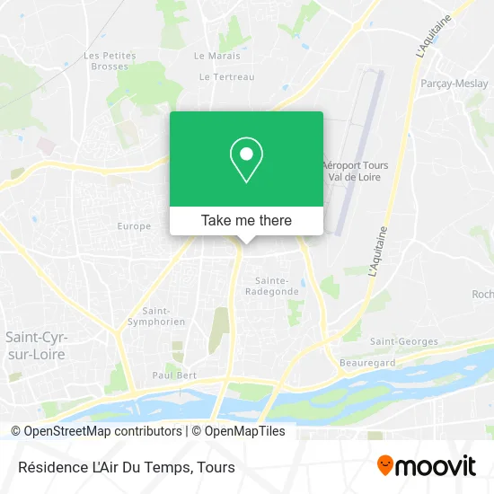 Résidence L'Air Du Temps map