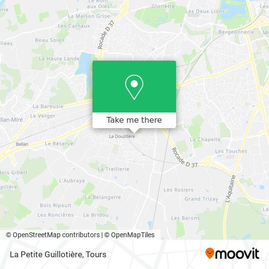 La Petite Guillotière map