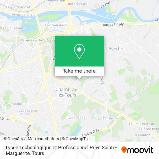 Lycée Technologique et Professionnel Privé Sainte-Marguerite map