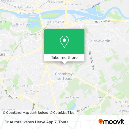 Dr Aurore Ivanes Herve App 7 map