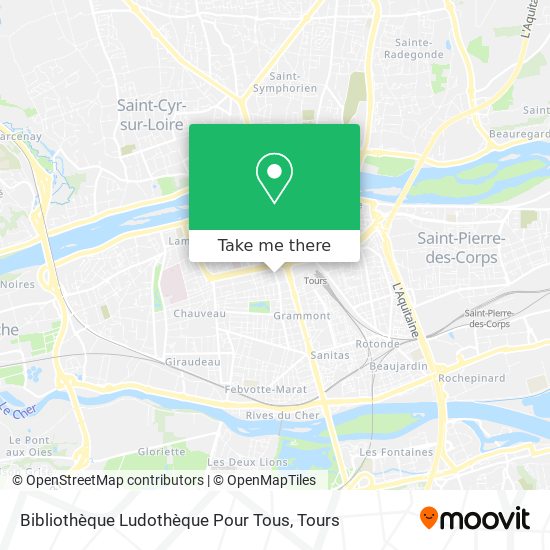 Bibliothèque Ludothèque Pour Tous map