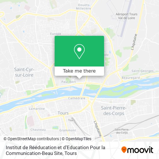 Institut de Rééducation et d'Education Pour la Communication-Beau Site map