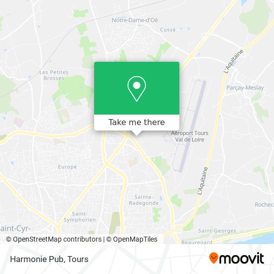 Harmonie Pub map