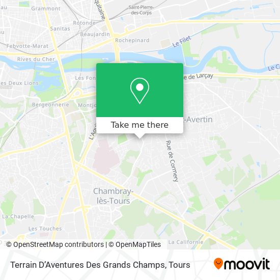 Terrain D’Aventures Des Grands Champs map