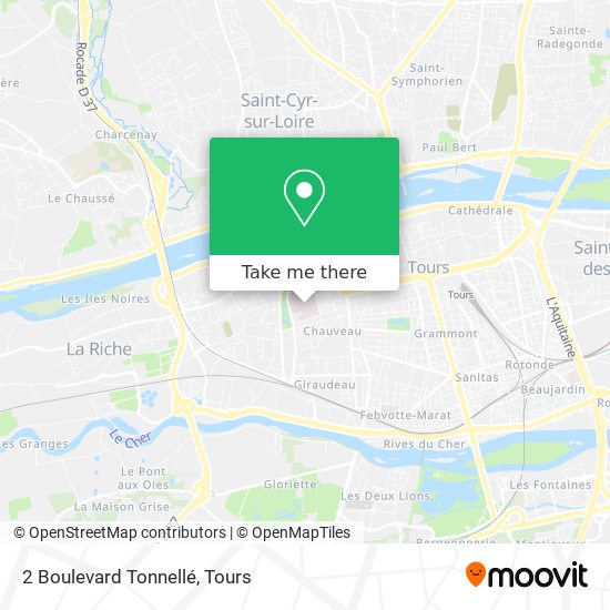 2 Boulevard Tonnellé map