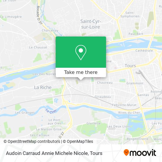 Audoin Carraud Annie Michele Nicole map
