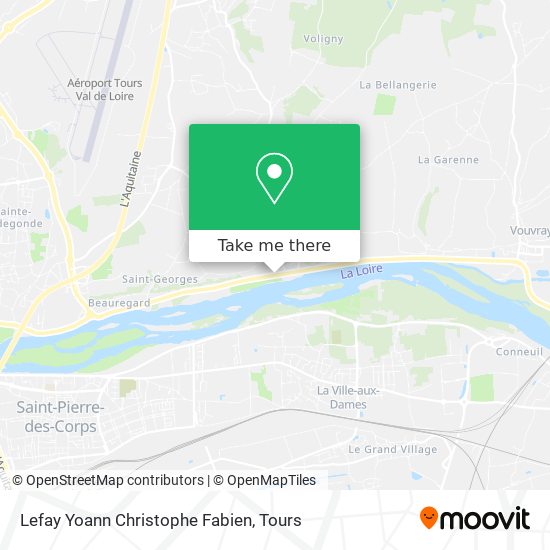 Lefay Yoann Christophe Fabien map