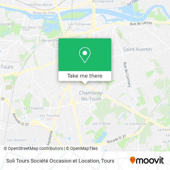 Soli Tours Société Occasion et Location map