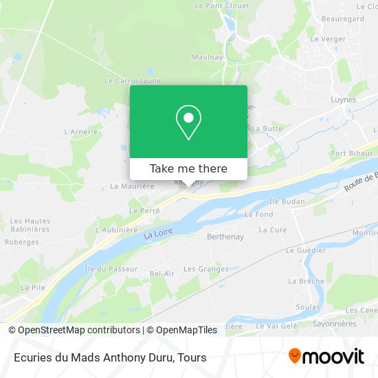 Ecuries du Mads Anthony Duru map