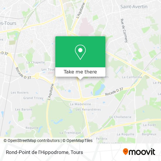 Rond-Point de l'Hippodrome map