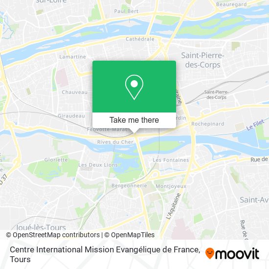 Centre International Mission Evangélique de France map