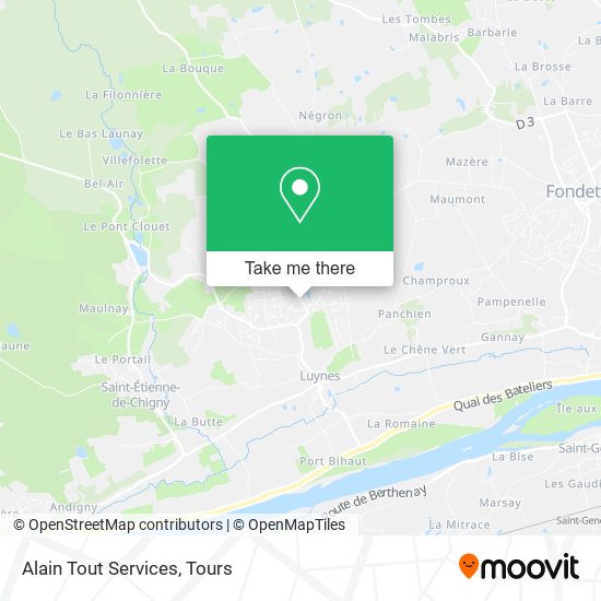 Alain Tout Services map