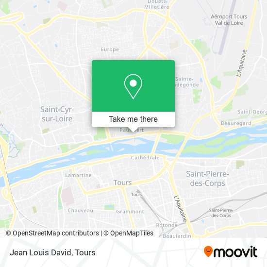 Mapa Jean Louis David