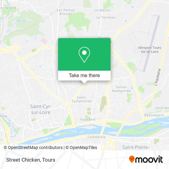 Street Chicken map