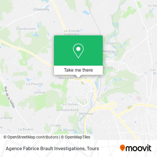 Agence Fabrice Brault Investigations map