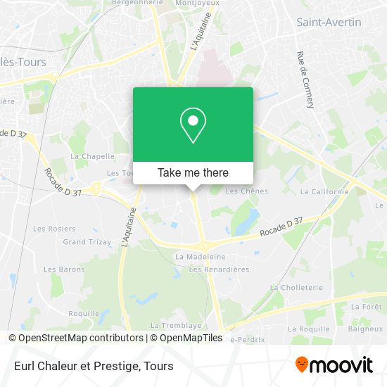 Eurl Chaleur et Prestige map