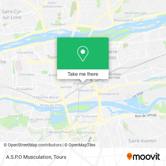 A.S.P.O Musculation map