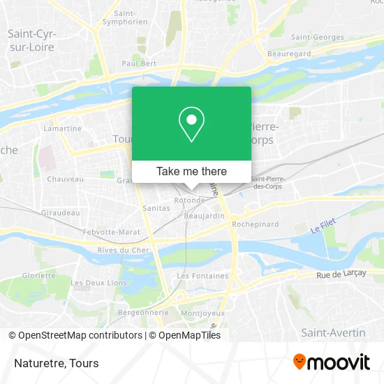 Naturetre map