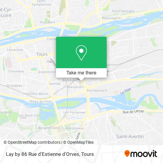 Lay by 86 Rue d'Estienne d'Orves map