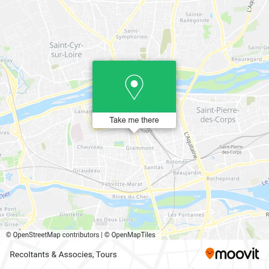 Recoltants & Associes map