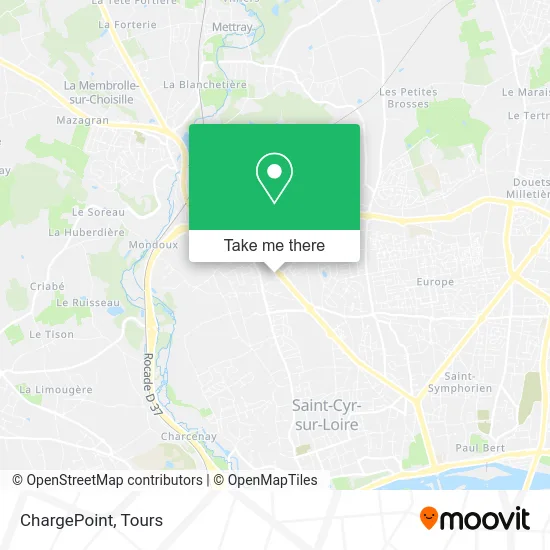 ChargePoint map