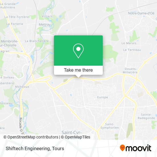 Shiftech Engineering map