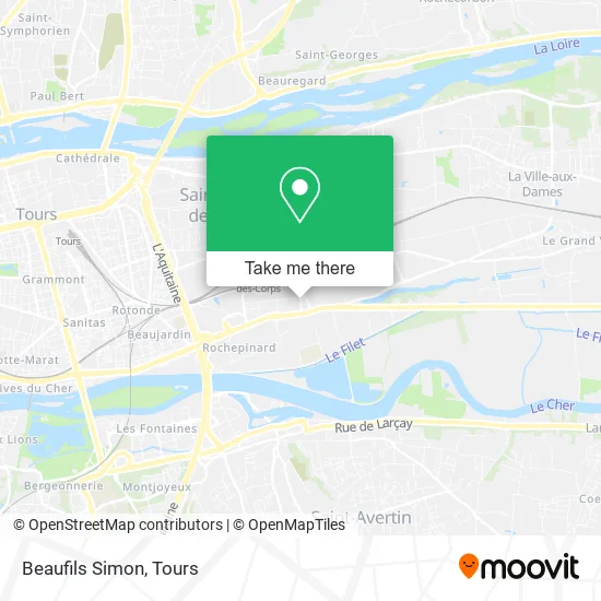 Beaufils Simon map