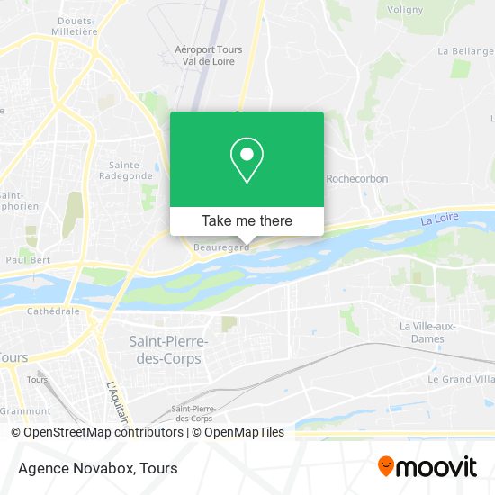 Agence Novabox map