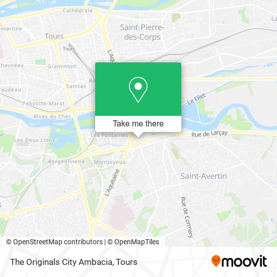 The Originals City Ambacia map