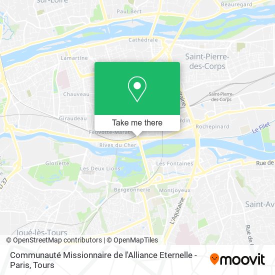 Communauté Missionnaire de l'Alliance Eternelle - Paris map