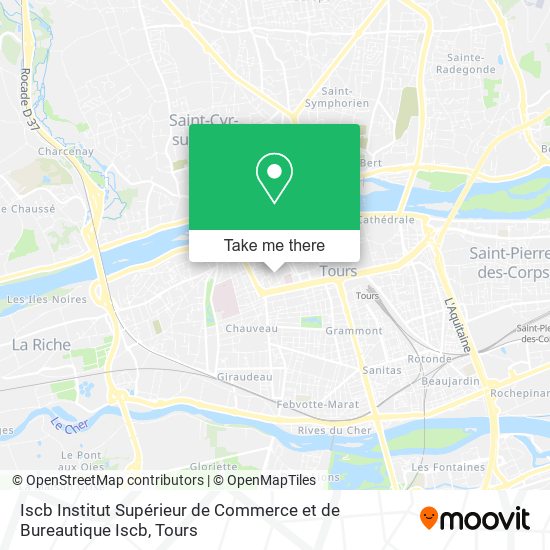 Iscb Institut Supérieur de Commerce et de Bureautique Iscb map